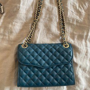 Rebecca Minkoff Teal Quilted Purse
